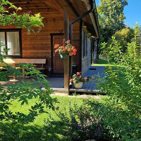 Villa Atostogu Namelis-Pirtis Prie Upes Anykščiai Esterno foto