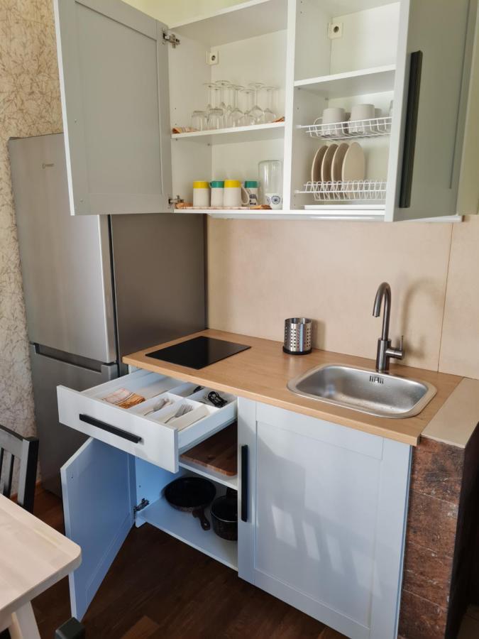 Villa Atostogu Namelis-Pirtis Prie Upes Anykščiai Esterno foto